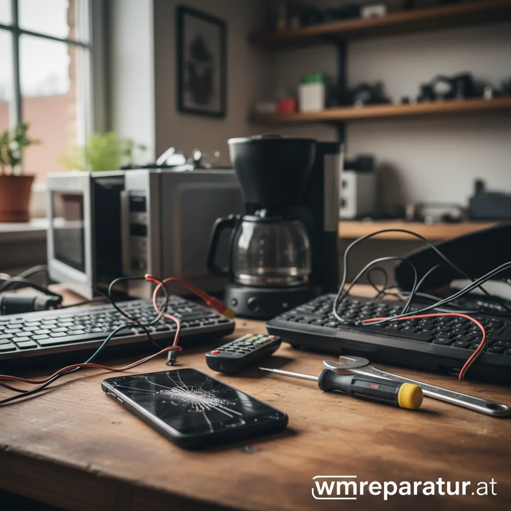 Infografik zu den durchschnittlichen Reparaturkosten bei Haushaltsgeräten