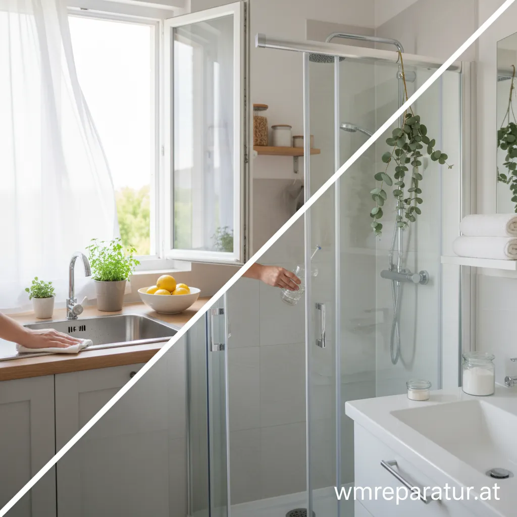 Eine saubere und frisch duftende Küche als Symbol für Geruchsprävention