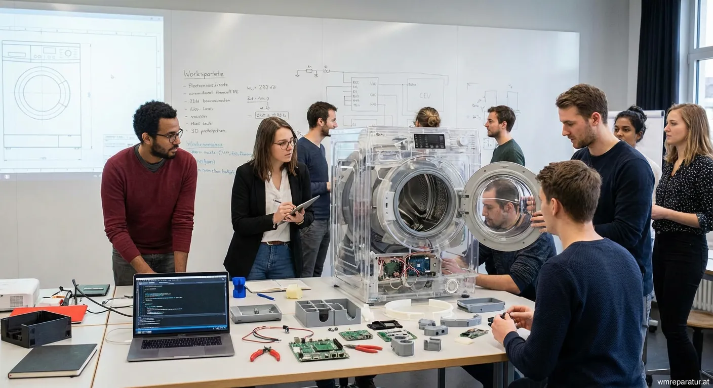 Open-Source Waschmaschinen-Projekte Konzept und Bauteile