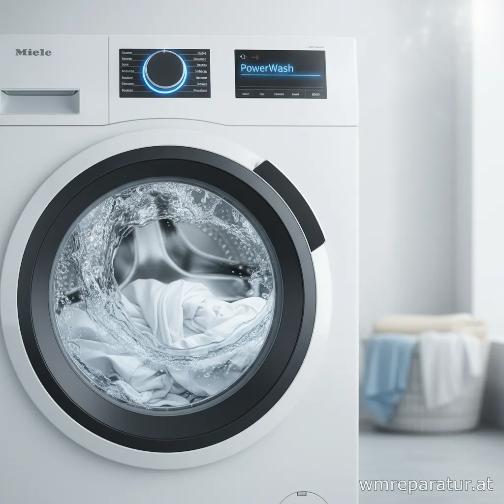 Miele Waschmaschine mit PowerWash Technologie